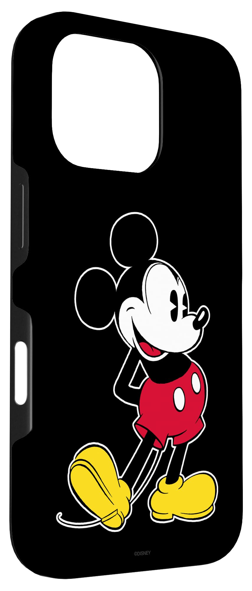 Amazon.com: Disney Mickey Mouse Classic Pose Black Case for iPhone
